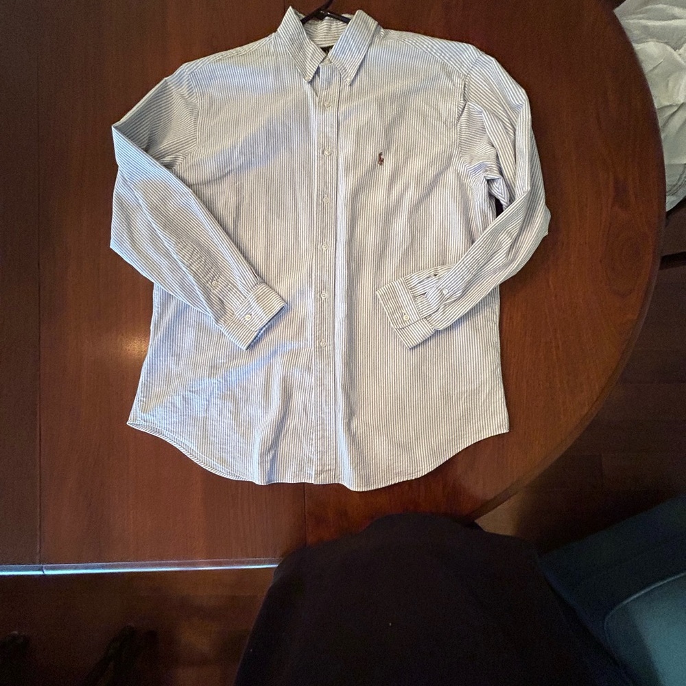 Ralph Lauren Blue Striped Shirt